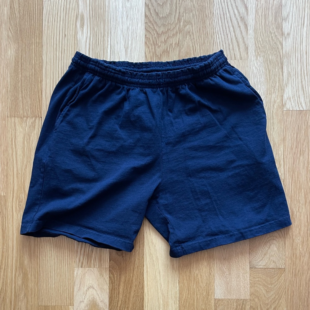 Los Angeles Apparel - Mid-Length Heavy Jersey SweatShorts
Navy / Medium